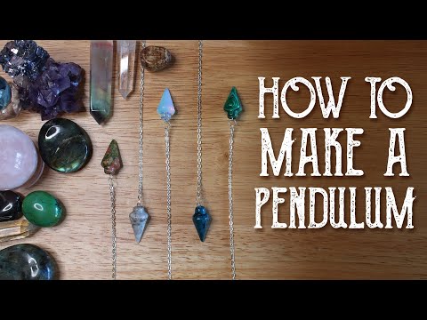 How do you make a pendulum?