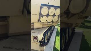 Walk around tour of the M270, Multiple Launch Rocket System (MLRS)