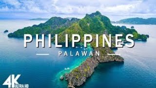 Flying Over Philippines 4K - Relaxing Music Along With Beautiful Nature Videos - 4K Video Ultra HD