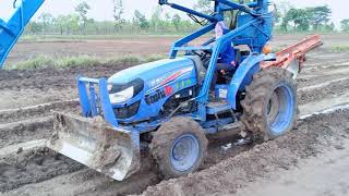 รถไถแรงๆ!!รถไถอิเซกิ ดันดินแรงๆ, tractor ISEKI NT554