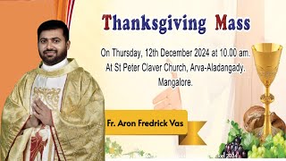 Thanksgiving Mass II Fr. Aron Fredrick Vas II