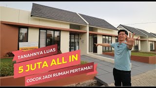 REVIEW RUMAH KOMERSIL TANAHNYA LUAS HANYA 5 JUTA ALL IN SAMPAI AKAD | COCOK JADI RUMAH PERTAMA!!