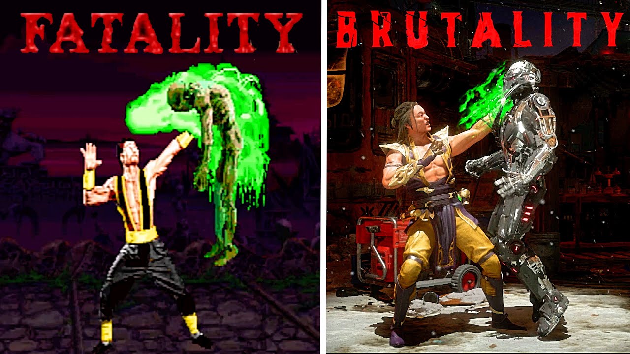 MORTAL KOMBAT Fatalities That Are Now Brutalities - YouTube