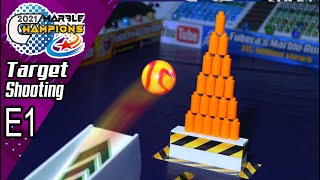Marble Champions ┆ E1 Target Shooting ┆ by Fubeca's Marble Runs