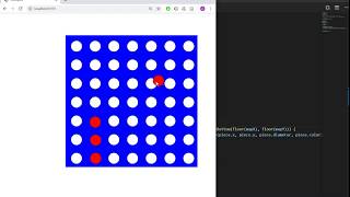 Let's code a Connect 4 game multiplayer online with JavaScript and P5.js | Part IV