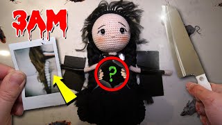 CUTTING OPEN WEDNESDAY ADDAMS DOLL AT 3 AM!! (WHAT'S INSIDE!?)