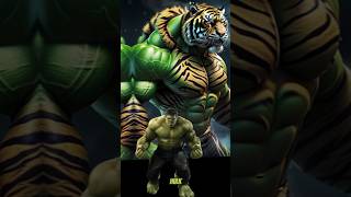 🔥Avengers but Tiger -AVENGERS _Marvel &Dc⚡#avengers #viral #reels #shorts #tiger 🥰💯