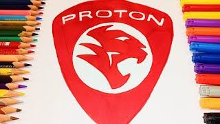 PROTON LOGO DRAWING 💯