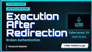 Execution After Redirection | Hackviser Labs | Web Application Security