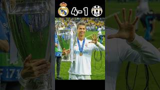 Real Madrid Destroyed Juventus 4-1🥶🔥 | Champions league 2017 Final #shorts #football
