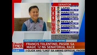 UB: Panayam kay Atty. Francis Tolentino