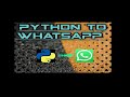 Sending WhatsApp messages using Python | Random number message | pywhatkit