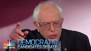 Bernie Sanders: 'Debate is Over, Climate Change is Real'  | Democratic Debate | NBC News-YouTube