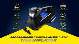 Michelin Programmable Rapid 4x4/SUV Digital Tire Inflator-Features \u0026 How to Use