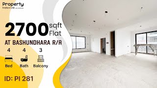 4 Bed Flat for Sale In Bashundhara Residential Area || Under Construction