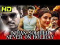 Indian Soldier Never On Holiday (HD) South Action Hindi Dubbed Movie | Vijay, Kajal Aggarwal