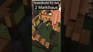 Minecraft Speedbuild für das 2 Markthaus #minecraft #server #gaming