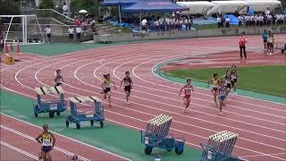 180918 中学市内新人 共通女子200m決勝