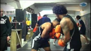 The Blues workout at Ludus Magnus Gym with Joe Nauhafu \u0026 Monty Betham