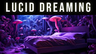 Enter REM Sleep \u0026 Induce Vivid Dreams | Lucid Dreaming Black Screen Binaural Beats Sleeping Music