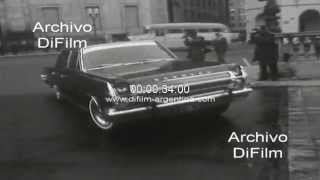 DiFilm - Oficiales del Ejercito arriban a la Casa Rosada 1971