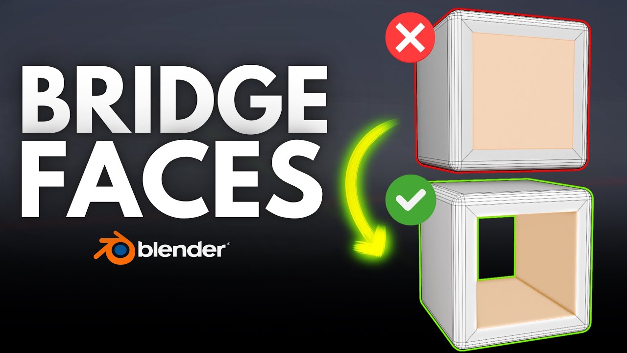 Bridge Faces In Blender Youtube