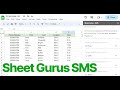 Send Text Messages from Google Sheets | Sheet Gurus SMS