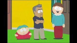 Eric Cartman gets trained by the dog whisperer