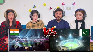 INDIA Stadium Laser Light vs Pakistan Stadium Laser Light Comparison