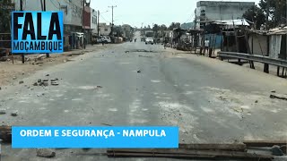 Focos de manifestações marcam o dia na cidade de Nampula @PortalFM24