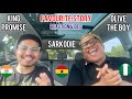 FIRST TIME HEARING KING PROMISE, SARKODIE, OLIVETHEBOY - FAVOURITE STORY (Reaction!) | BEST COLLABO!