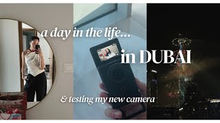 a day in the life in Dubai, testing the Canon Powershot v10 📷