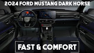 2024 Ford Mustang Dark Horse Interior Review