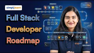 Full Stack Developer Roadmap 2026 | How To Become A Full Stack Developer In 2026 | Simplilearn