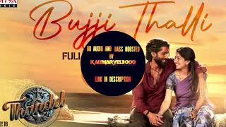 🎧 Bujji Thalli 8D Audio | Bass Boosted | Thandel | Naga Chaitanya | Sai Pallavi | DSP