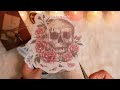 asmr 빈티지 다꾸 협찬 로포lopo 스타터킷 하울 문구하울 vintage journal unboxing