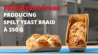 PROGRESSA bread | Producing spelt yeast braid à 350 g | FRITSCH