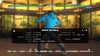 DOA5LR Zack BT Stun Combos!