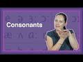 English Pronunciation 36: Consonants