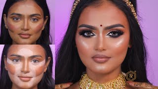 Quick Simple and Easy Bridal Makeup tutorial | Long Lasting Makeup | @PK Makeup Studio