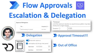 Power Automate Approval Timeout with Escalations & Delegations