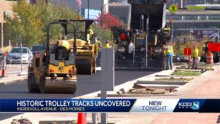 A piece of history was recently uncovered in Des Moines