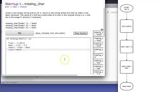 Tools Creation missing_char (Python - Codingbat)