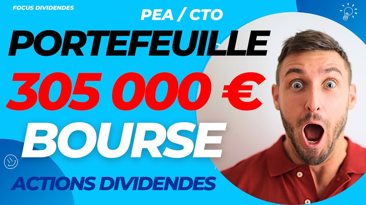 Mes ACHATS PEA Et CTO, Dividendes Versés, Portefeuille Bourse Stratégie ...