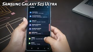 How to automatically enable dark mode on your Samsung Galaxy S25 Ultra at night