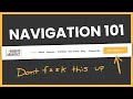 Everything About Website Navigations