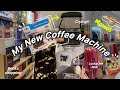 screaming!!! MY NEW COFFEE MACHINE!!! (Vlog)