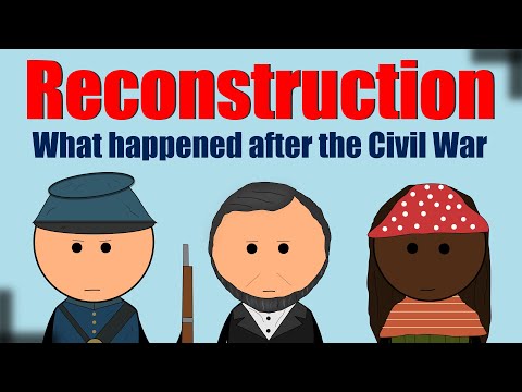 What happened after the end of Reconstruction quizlet?