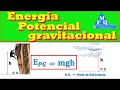 Que es La Energía Potencial Gravitatoria  con ejemplos  FÁCIL y Rápido