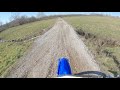 yz250 first ride with flywheel weight.